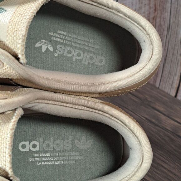 Adidas Seeley Hemp G98087 Tan Brown Lace Up Sneaker Men\'s Size 8 (GUC) main image 4